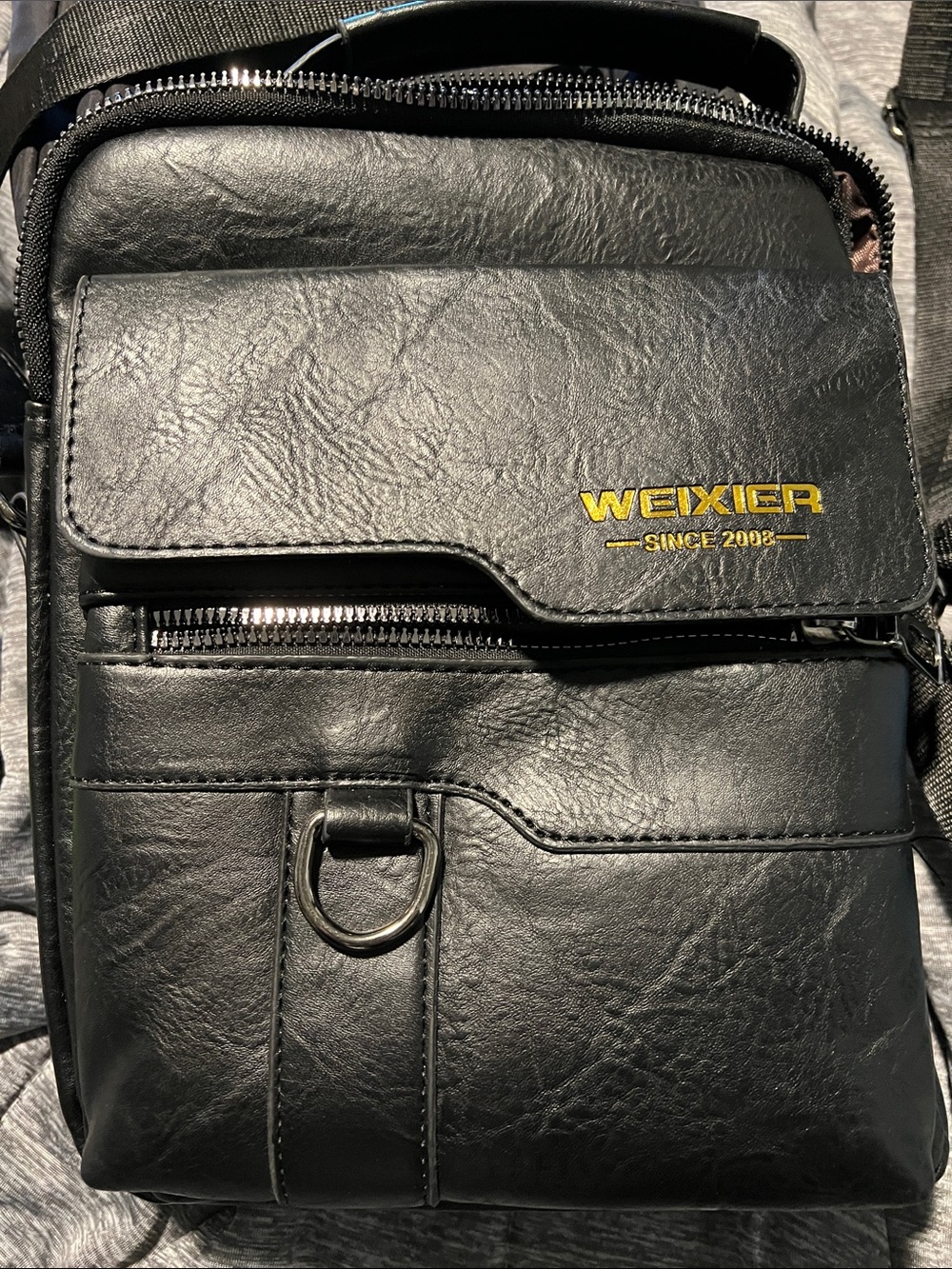 Black Crossbody Sling Bag